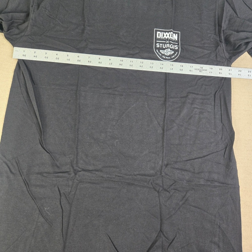 DIXXON Flannel Company‎ Sturgis Rally Biker Motorcycle T Shirt Black Mens Size L - Picture 6 of 9